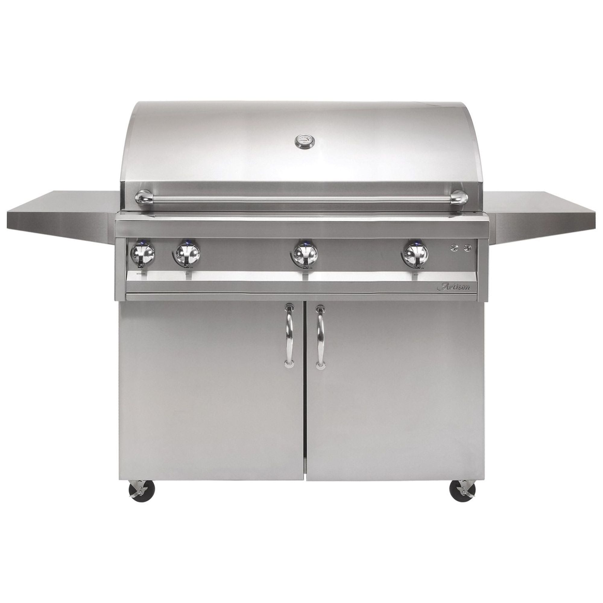 GRILLDEN™ artisan professional 42 inch 3 burner freestanding gas grill w rotisserie