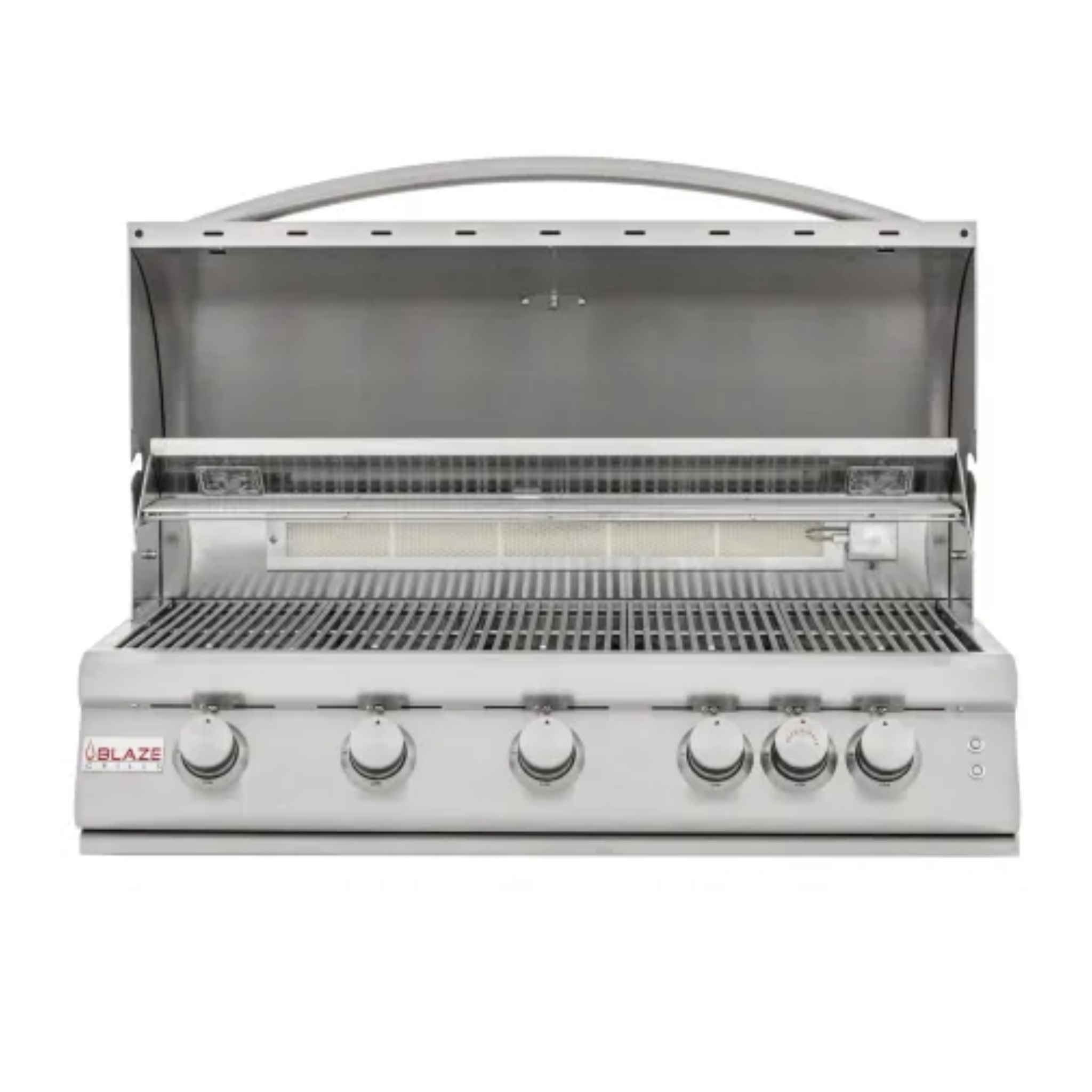 GRILLDEN™ blaze 40 inch 5 burner lte gas grill with rear burner and built in lighting system