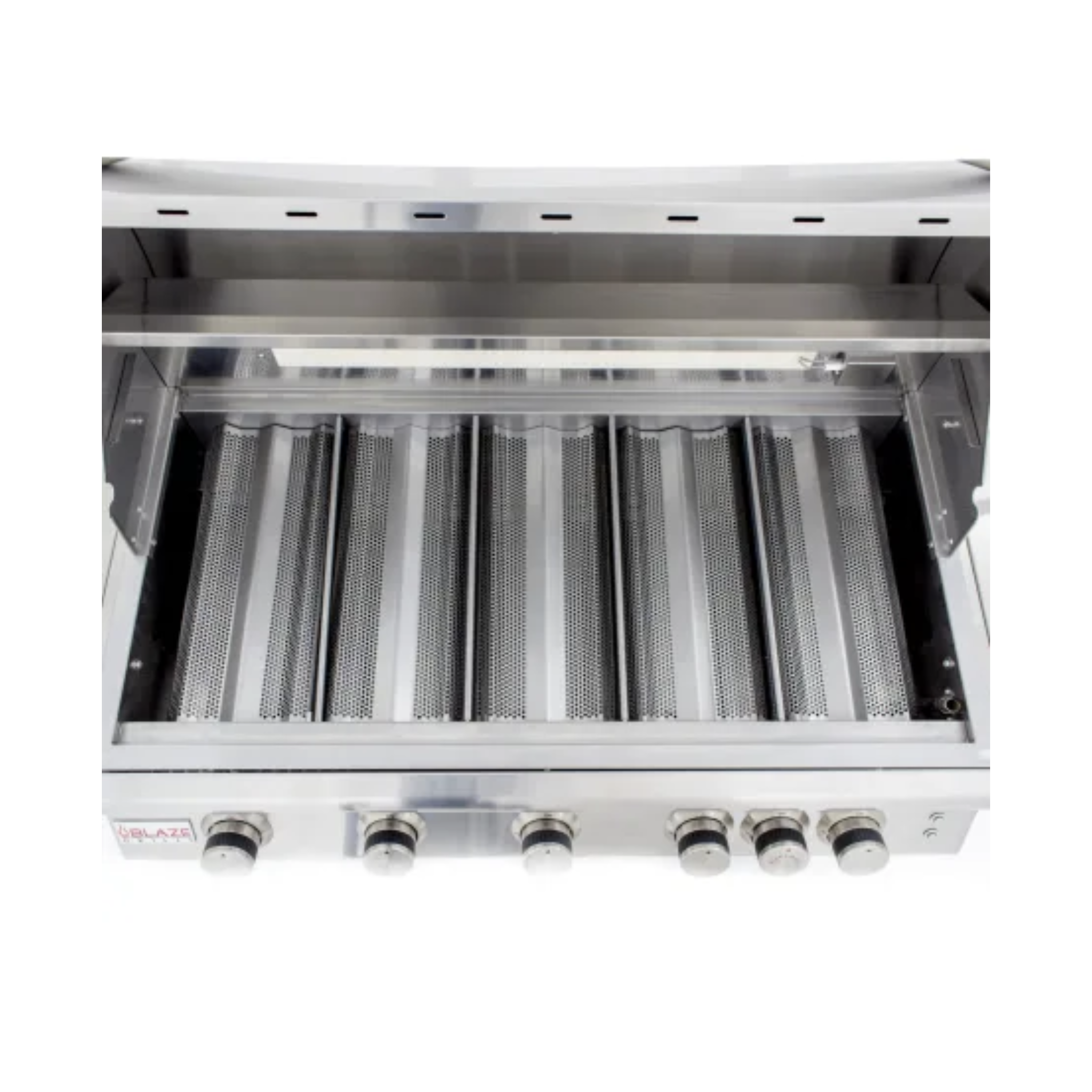 GRILLDEN™ blaze 40 inch 5 burner lte gas grill with rear burner and built in lighting system