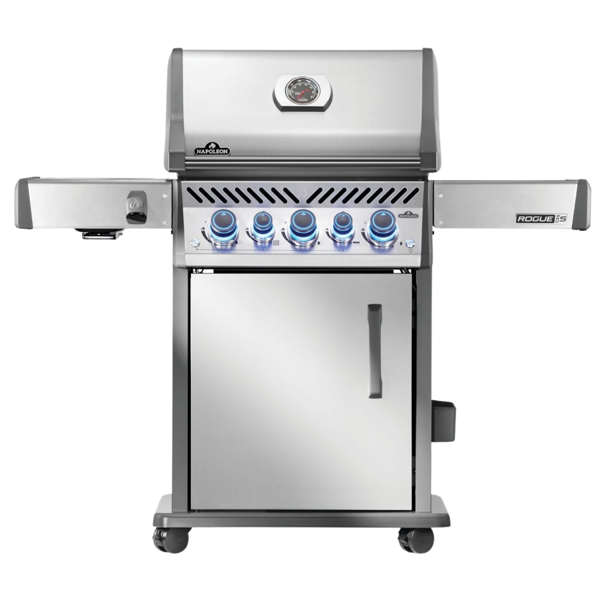 GRILLDEN™ napoleon rogue® pro s 425 rsib freestanding gas grill w infrared side and rear burner