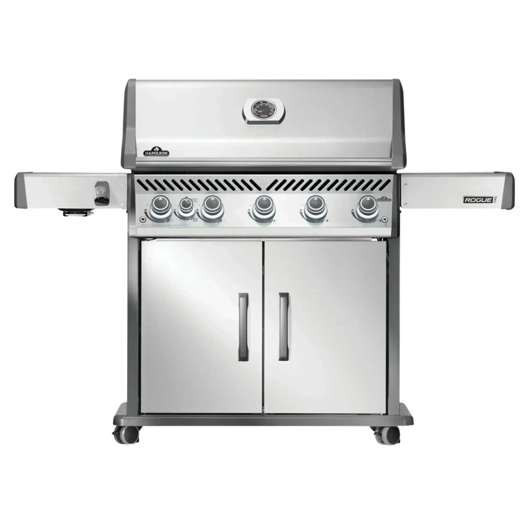 GRILLDEN™ napoleon rogue pro 625 sib freestanding gas grill w infrared side burner