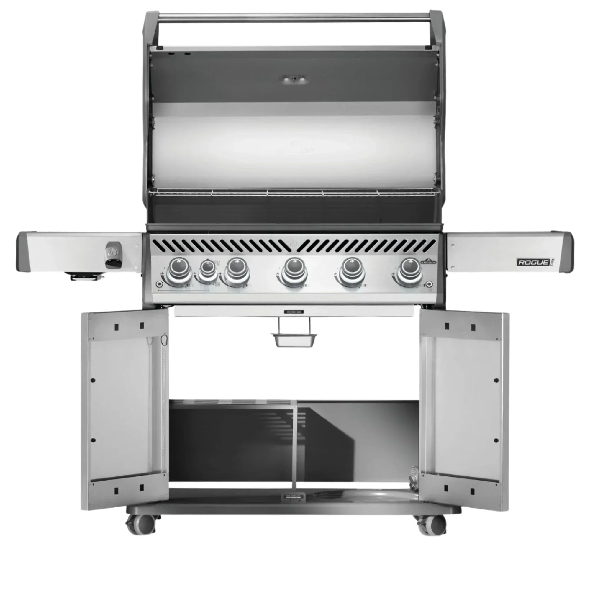 GRILLDEN™ napoleon rogue pro 625 sib freestanding gas grill w infrared side burner