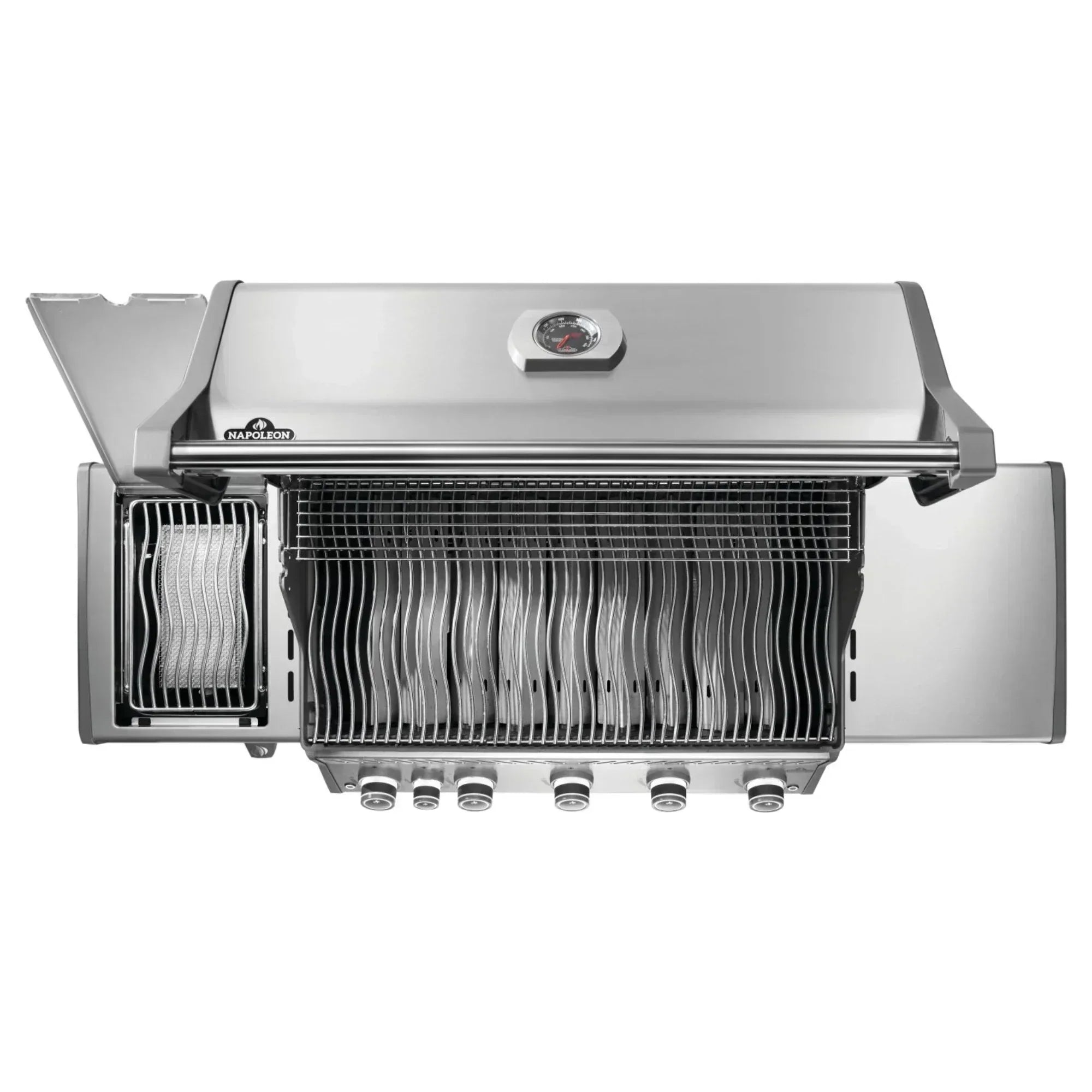 GRILLDEN™ napoleon rogue pro 625 sib freestanding gas grill w infrared side burner