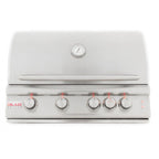 GRILLDEN™ blaze 32 inch 4 burner lte gas grill with rear burner lighting system