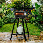 GRILLDEN™ gozney off black arc xl outdoor propane gas freestanding pizza oven with cover a free apron