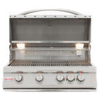 GRILLDEN™ blaze 32 inch 4 burner lte gas grill with rear burner lighting system
