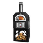 GRILLDEN™ chicago brick oven cbo 750 freestanding commercial dual fuel oven