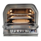 GRILLDEN™ blaze blz 26 pzovn lp 26 inch freestanding outdoor pizza oven with rotisserie cart