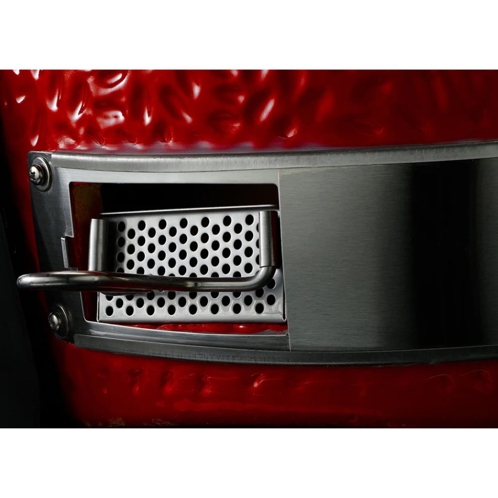 GRILLDEN™ kamado joe big joe ii freestanding 24 inch charcoal grill w grill gripper ash tool