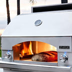 GRILLDEN™ lynx napoli lpzaf professional 30 inch gas outdoor pizza oven on mobile cart