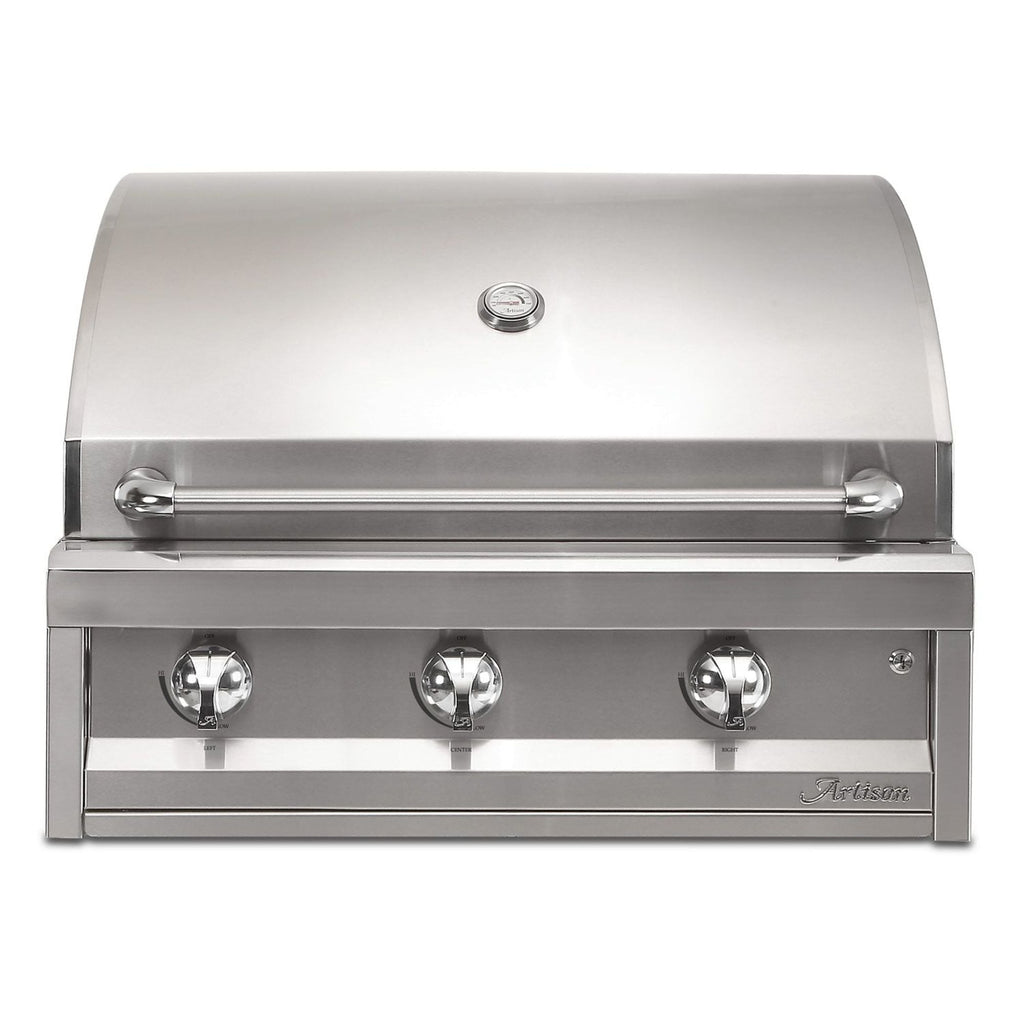 GRILLDEN™ artisan american eagle 32 inch 3 burner built in gas grill