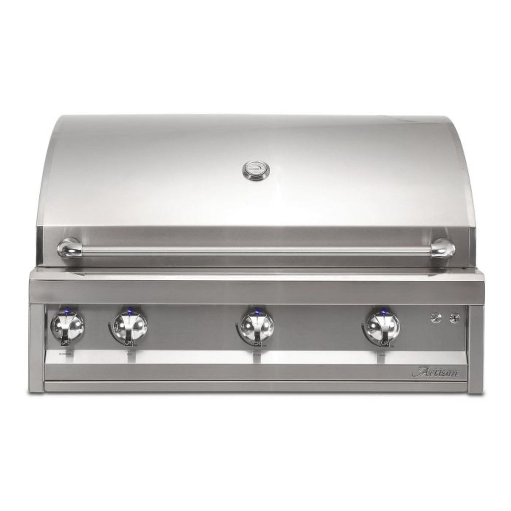 GRILLDEN™ artisan professional 36 inch 3 burner built in gas grill w rotisserie