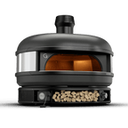 GRILLDEN™ gozney dome off black outdoor dual fuel pizza oven