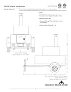GRILLDEN™ chicago brick oven cbo 750 tailgater wood fired pizza oven