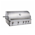 GRILLDEN™ blaze professional 44 inch 4 burner built in gas grill with rear infrared burner