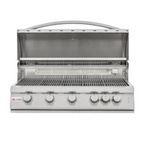 GRILLDEN™ blaze 40 inch 5 burner lte gas grill with rear burner and built in lighting system
