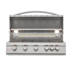 GRILLDEN™ blaze 40 inch 5 burner lte gas grill with rear burner and built in lighting system