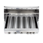 GRILLDEN™ blaze 40 inch 5 burner lte gas grill with rear burner and built in lighting system