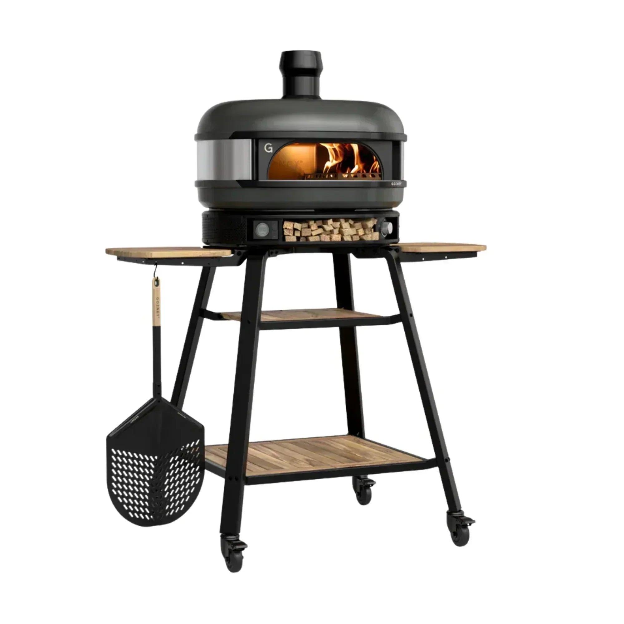 GRILLDEN™ gozney off black dome outdoor freestanding propane gas pizza oven