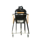 GRILLDEN™ kamado argentino pampa 16 inches white kamado grill
