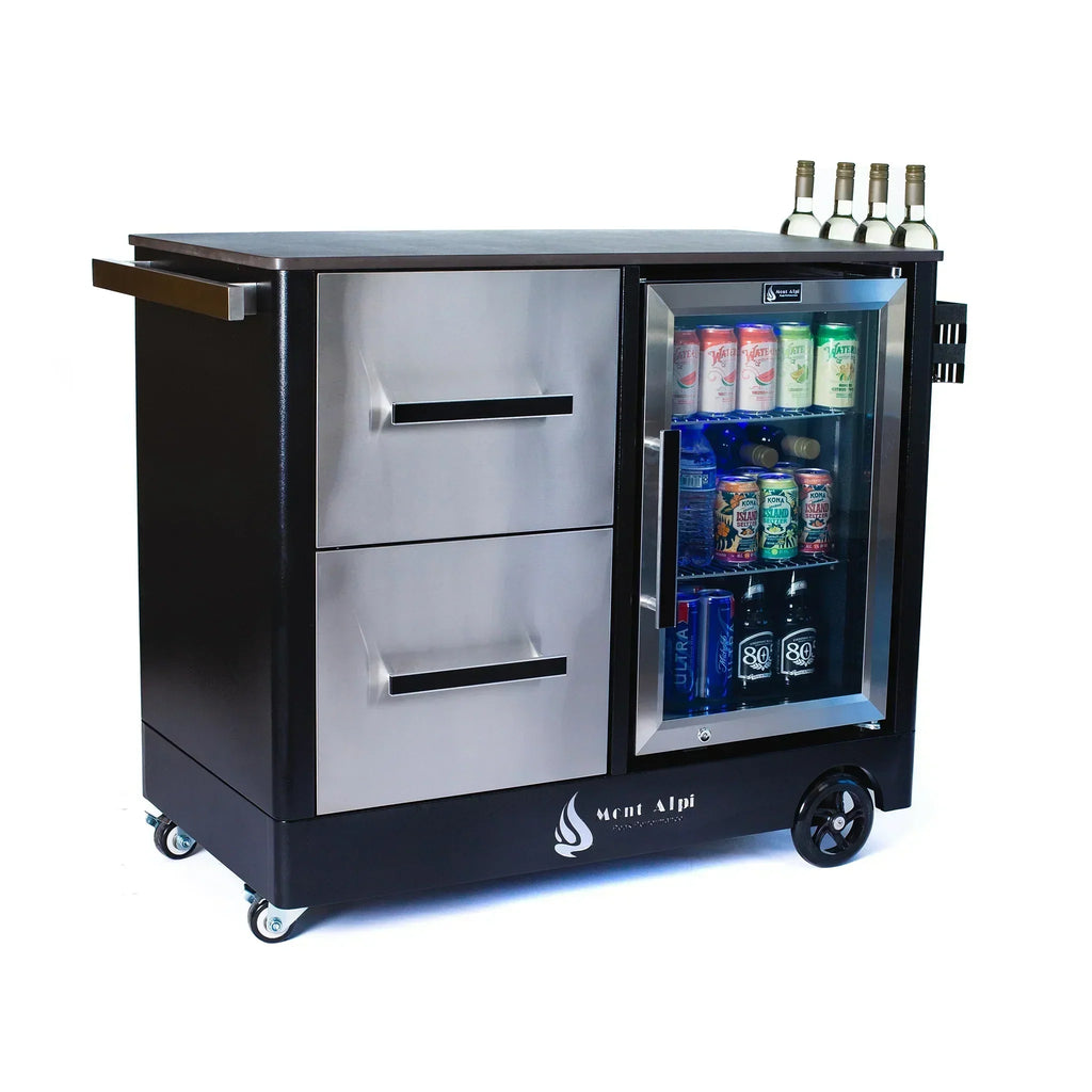 GRILLDEN™ mont alpi mapcl large outdoor prep center bar cart