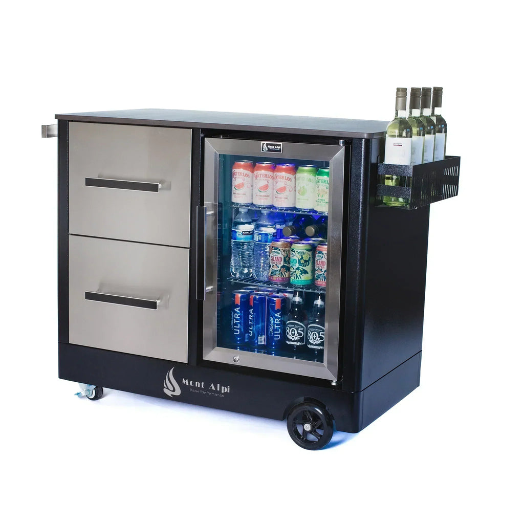 GRILLDEN™ mont alpi mapcl large outdoor prep center bar cart