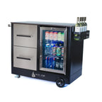 GRILLDEN™ mont alpi mapcl large outdoor prep center bar cart