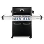 GRILLDEN™ napoleon prestige® 500 rsib black freestanding gas grill w infrared side and rear burners