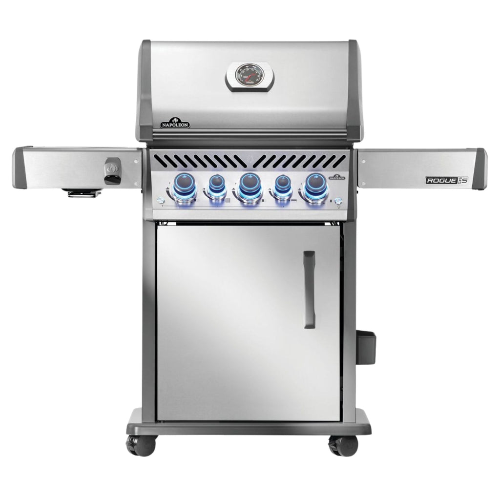 GRILLDEN™ napoleon rogue® pro s 425 rsib freestanding gas grill w infrared side and rear burner