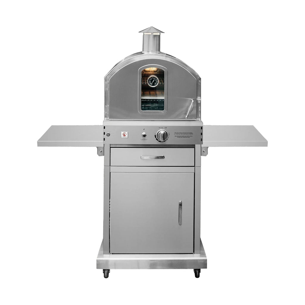 GRILLDEN™ summerset outdoor freestanding gas pizza oven