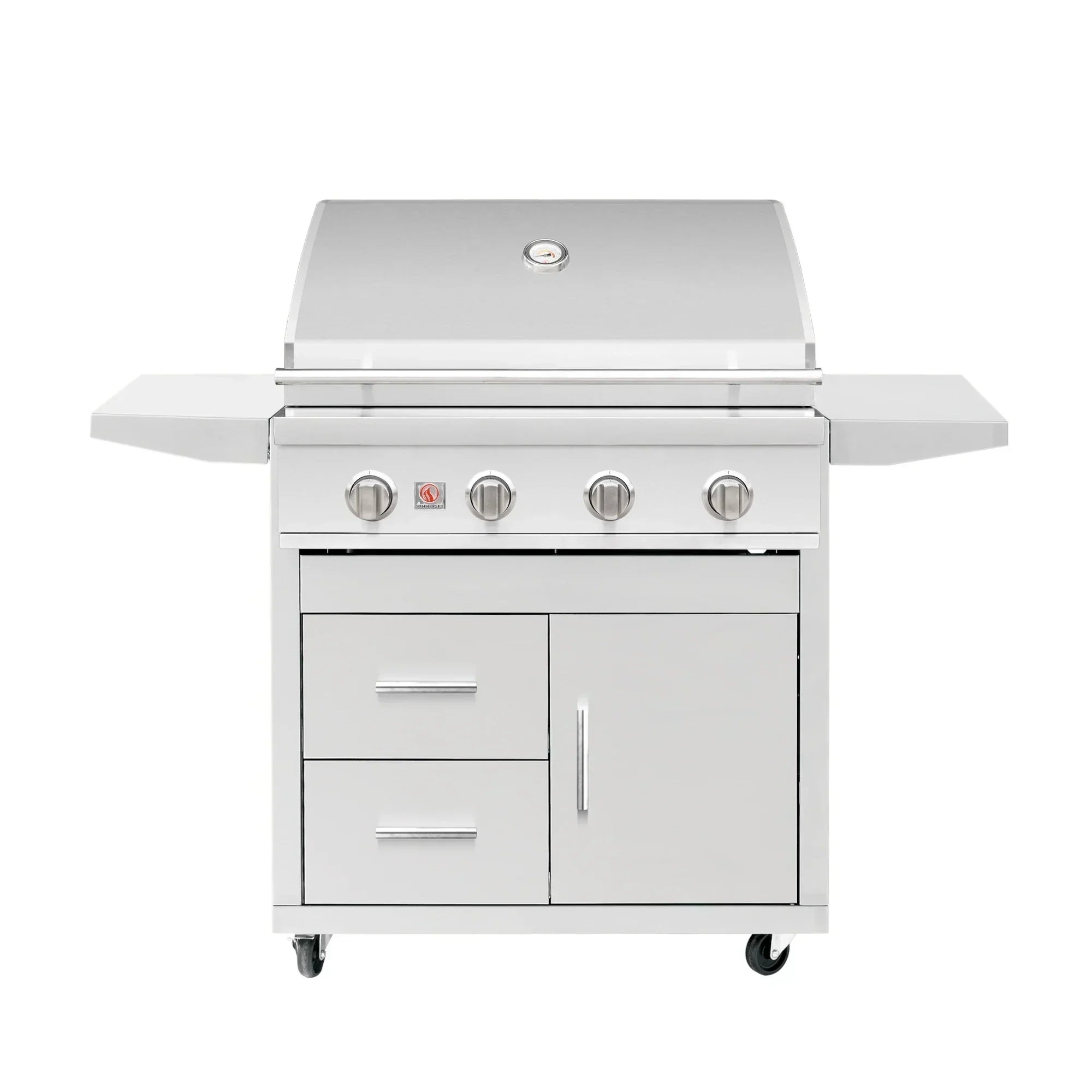 GRILLDEN™ summerset sizzler deluxe 32 inch freestanding gas grill 1