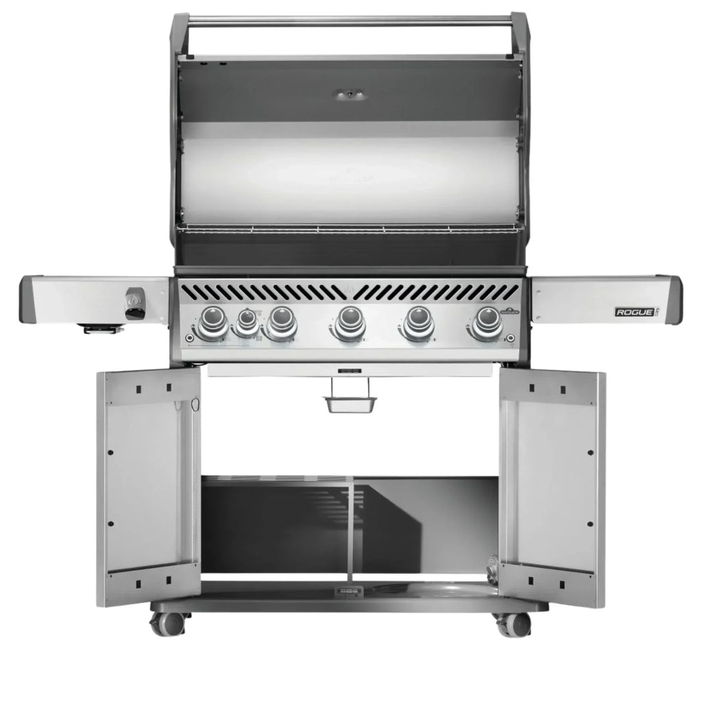 GRILLDEN™ napoleon rogue pro 625 sib freestanding gas grill w infrared side burner