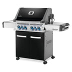 GRILLDEN™ napoleon prestige® 500 rsib black freestanding gas grill w infrared side and rear burners