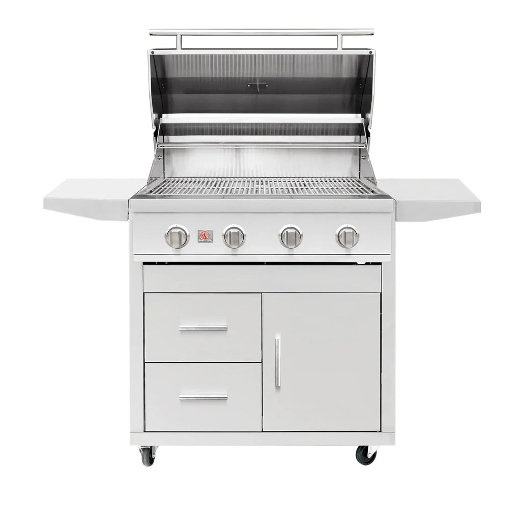 GRILLDEN™ summerset sizzler deluxe 32 inch freestanding gas grill 1