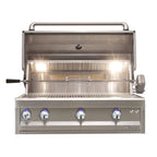 GRILLDEN™ artisan professional 36 inch 3 burner built in gas grill w rotisserie