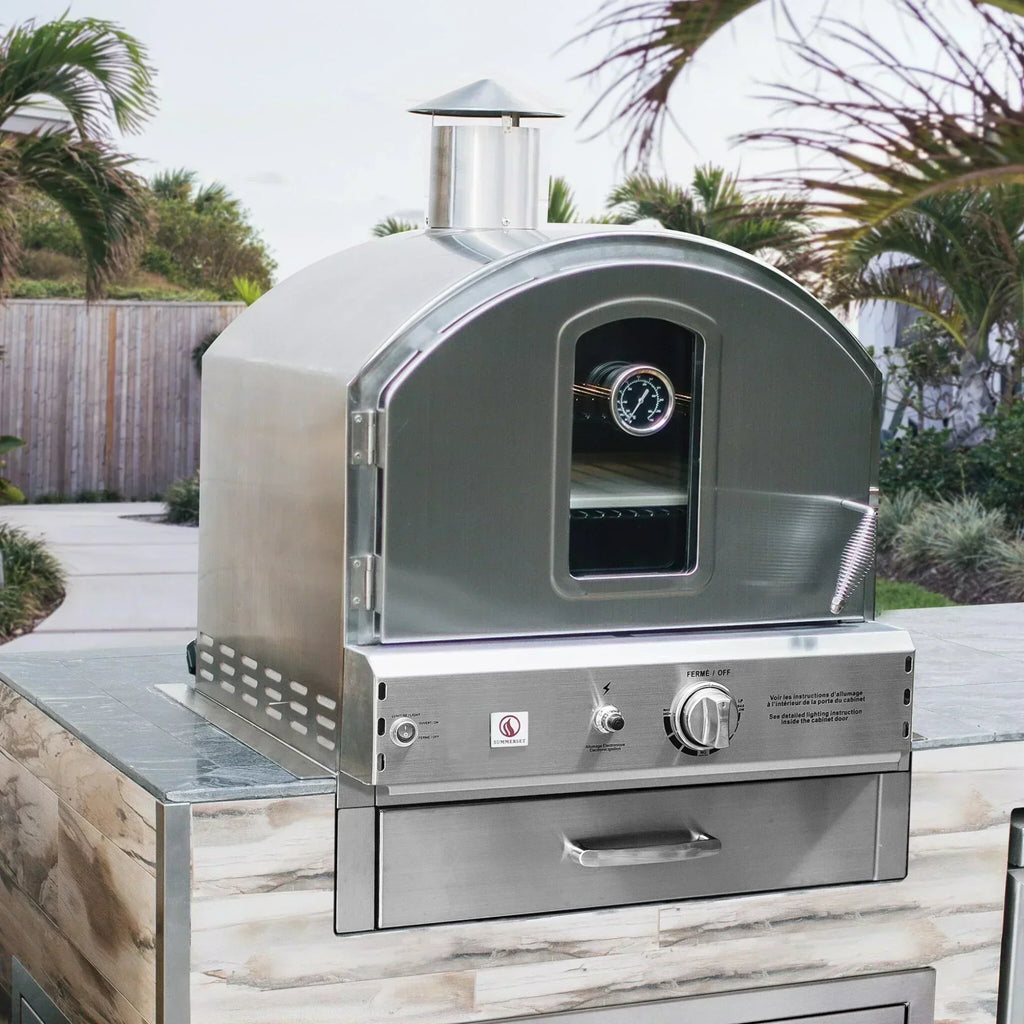 GRILLDEN™ summerset outdoor built in gas pizza oven