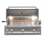 GRILLDEN™ artisan professional 42 inch 3 burner built in gas grill w rotisserie
