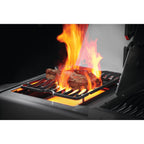 GRILLDEN™ napoleon prestige® 500 rsib black freestanding gas grill w infrared side and rear burners
