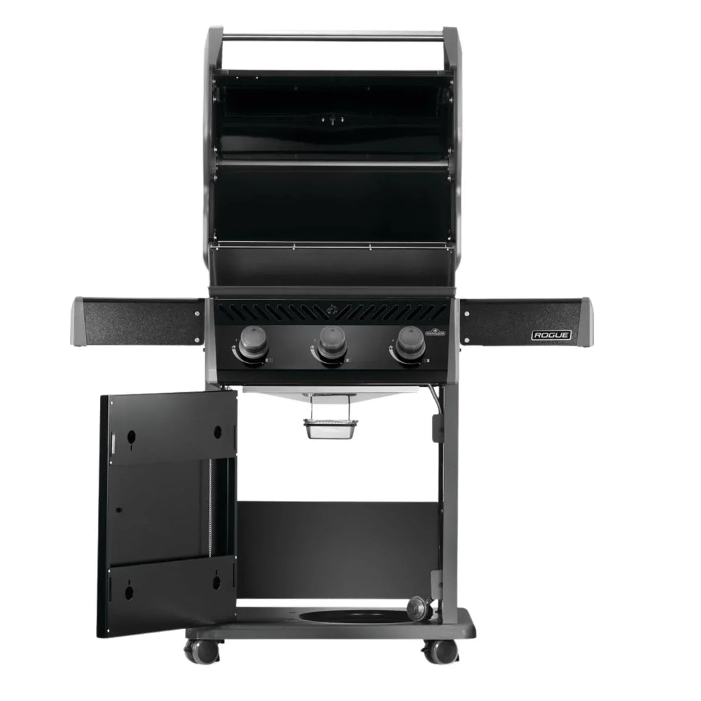 GRILLDEN™ napoleon rogue 425 freestanding gas grill w stainless steel grids