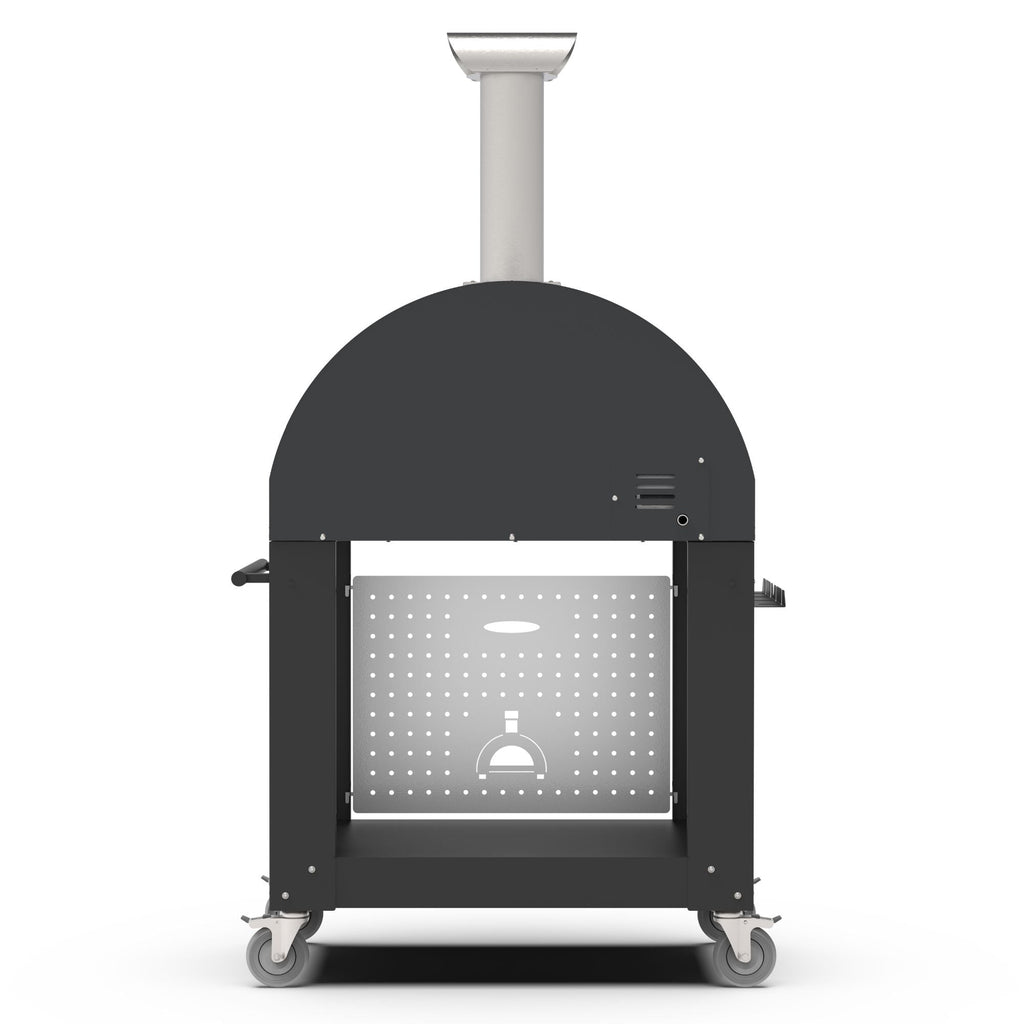 GRILLDEN™ alfa classico 2 pizze freestanding grey pizza oven