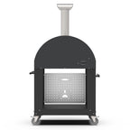 GRILLDEN™ alfa classico 2 pizze freestanding grey pizza oven