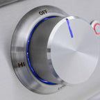 GRILLDEN™ blaze premium lte marine grade 32 inch built in gas grill w lift assist hood rear infrared burner