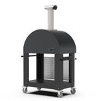 GRILLDEN™ alfa classico 2 pizze freestanding grey pizza oven