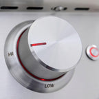 GRILLDEN™ blaze premium lte marine grade 32 inch built in gas grill w lift assist hood rear infrared burner