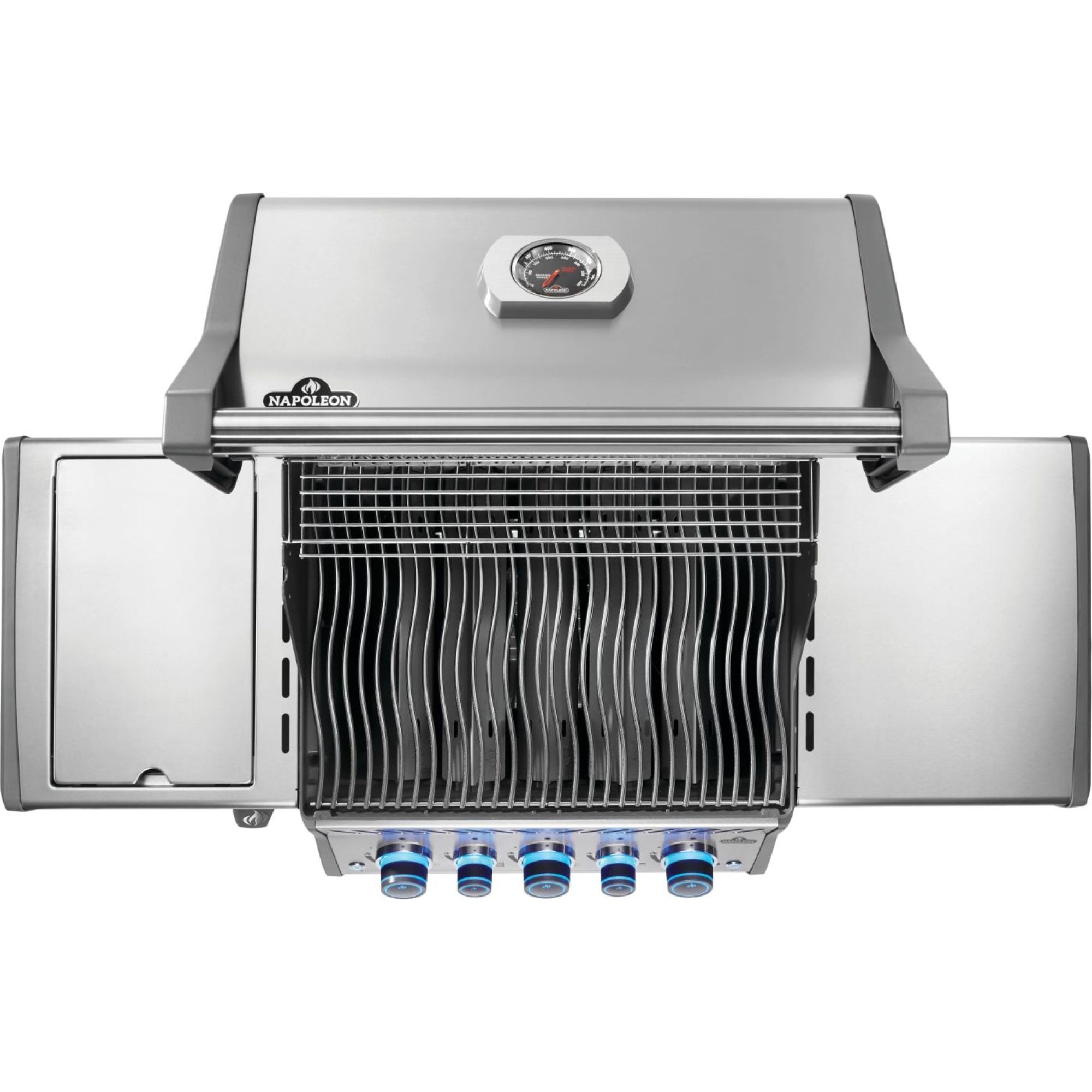 GRILLDEN™ napoleon rogue® pro s 425 rsib freestanding gas grill w infrared side and rear burner