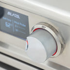 GRILLDEN™ blaze lte pro 40 inch 5 burner built in gas grill w digital temperature screen rear infrared burner